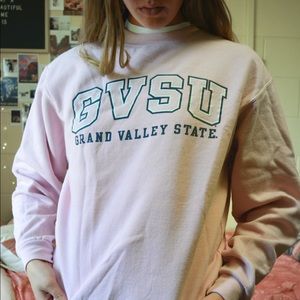 the cutest pink grand valley crew neck